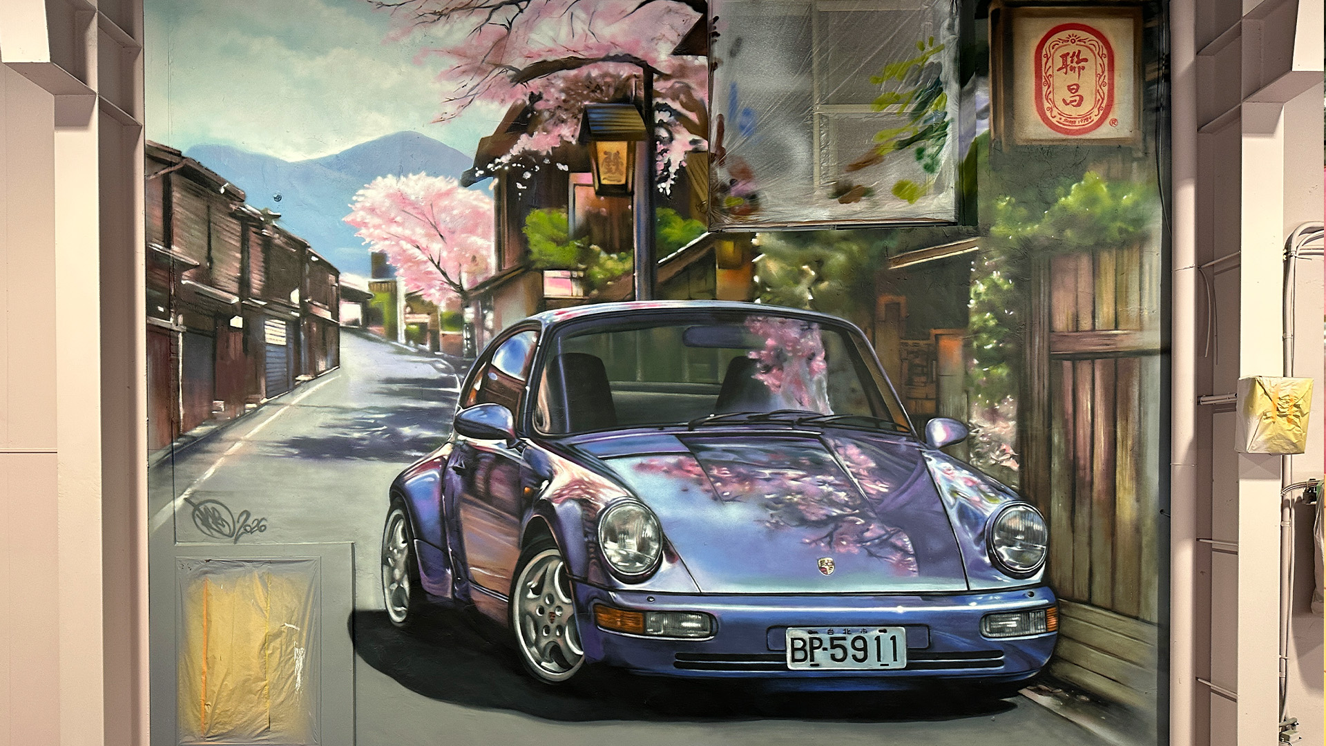 台南｜民宅私人車庫壁畫案(Part.1)